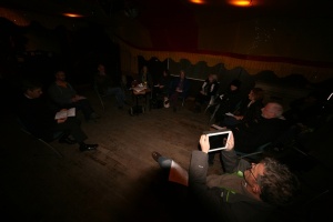 carriageworks action group in the dark