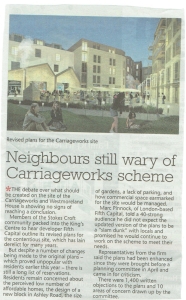 Neighbours still wary of Carriageworks scheme